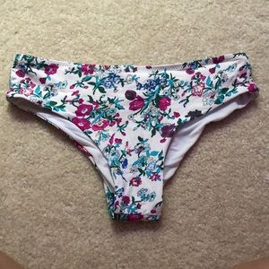 flower bikini bottoms